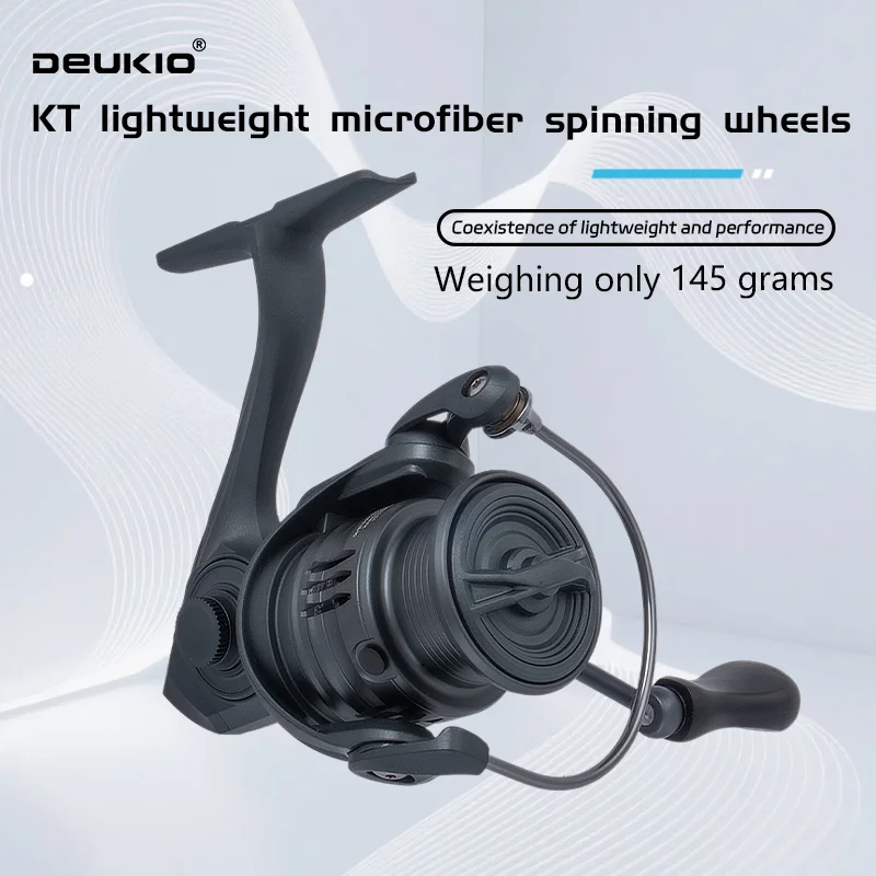 Kastking Reel Zephyr - DEUKIO Carrete de Pesca Giratorio Ligero,